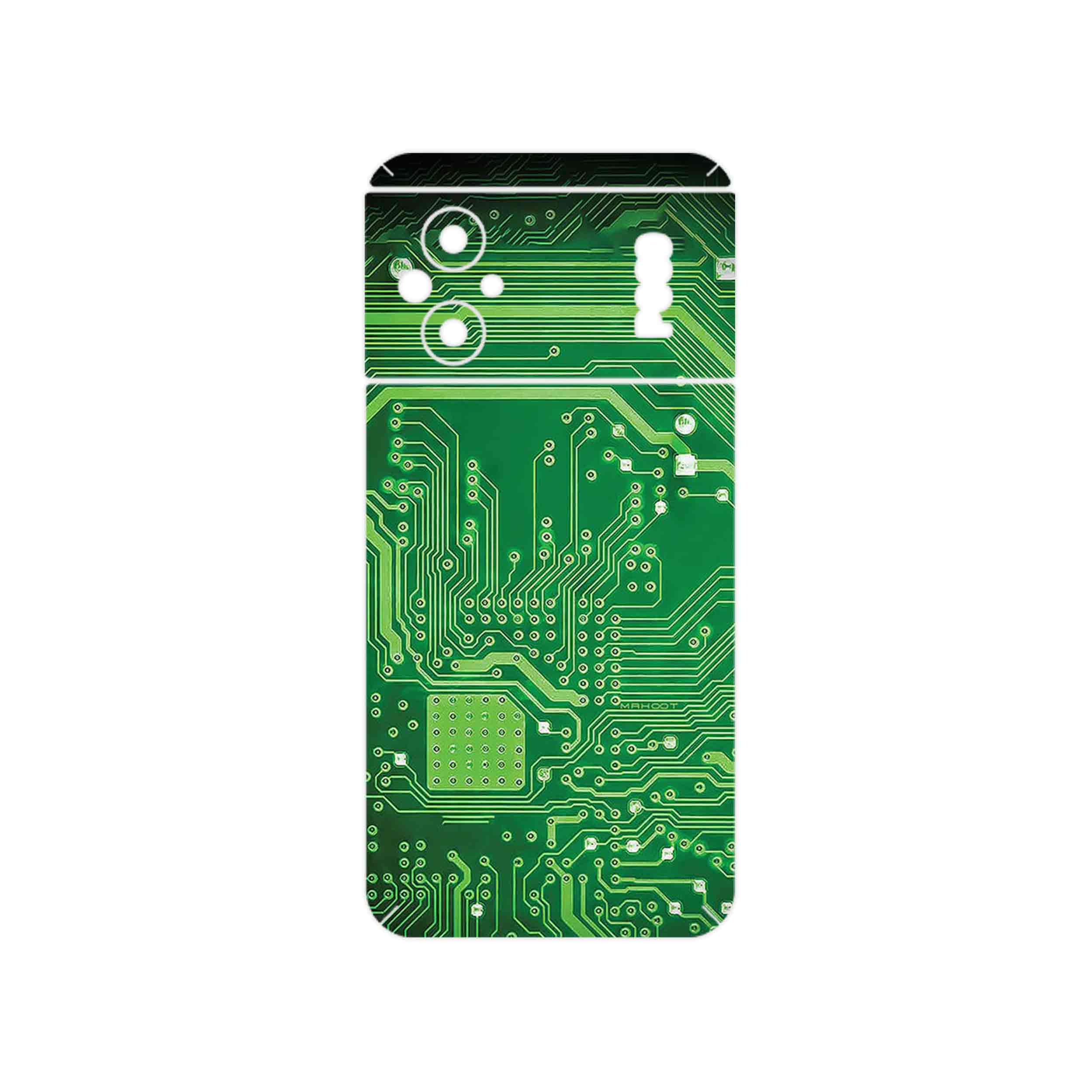 برچسب پوششی ماهوت مدل Green_Printed_Circuit_Board مناسب برای گوشی موبایل شیائومی Poco M5