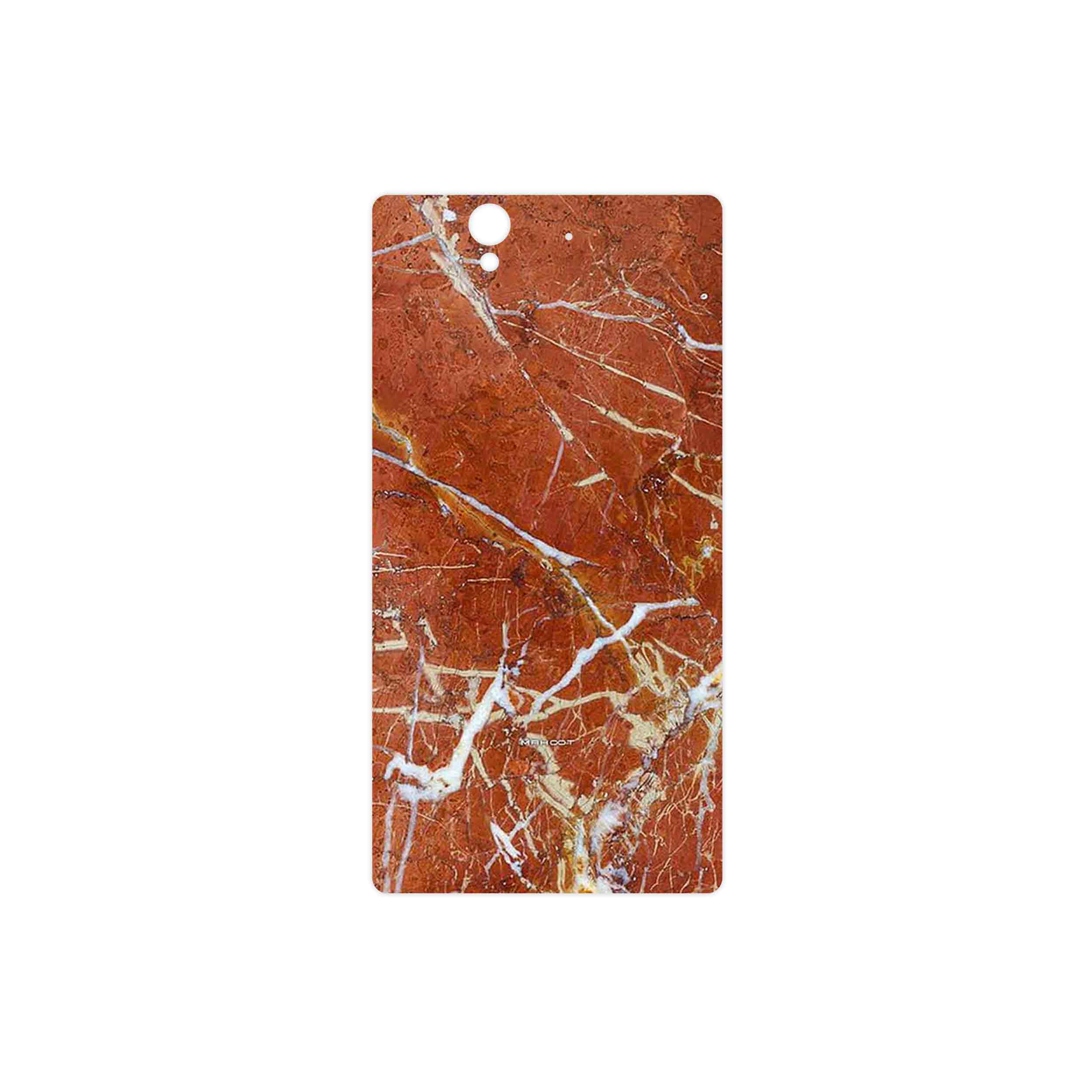 برچسب پوششی ماهوت مدل Red Marble مناسب برای گوشی موبایل سونی Xperia X