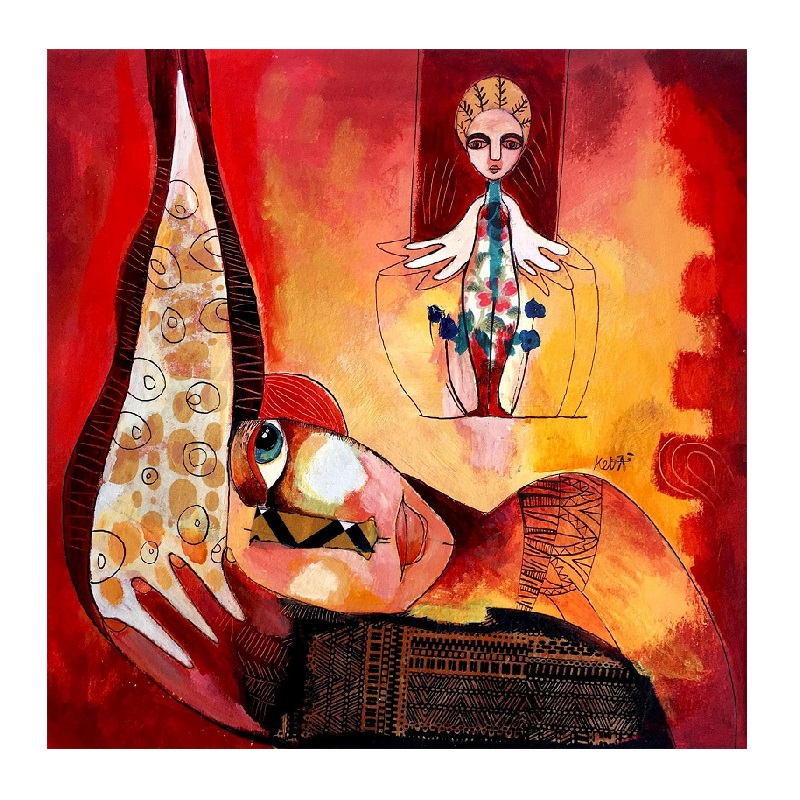 تابلو شاسی مدل نقاشی کد 19