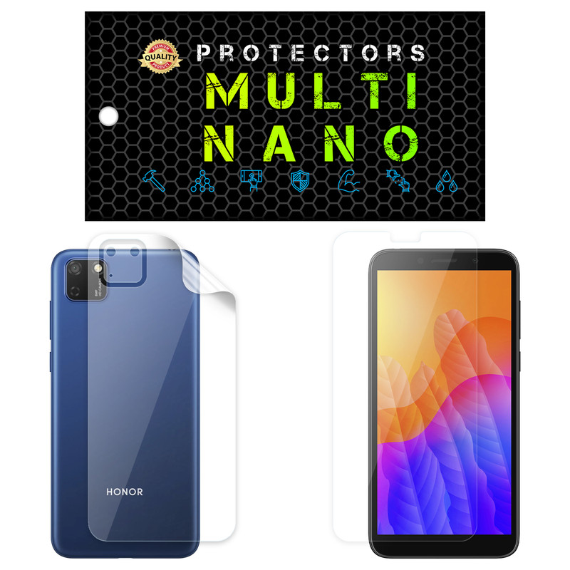 محافظ صفحه نمایش مولتی نانو مدل X-SFT مناسب برای گوشی موبایل آنر 9S به همراه محافظ پشت | کالا برتری
