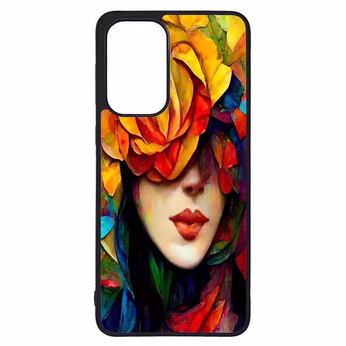 کاور طرح نقاشی چهره کد G-043 مناسب برای گوشی موبایل سامسونگ Galaxy A33 / A33 5G | دیجی قاب دونی