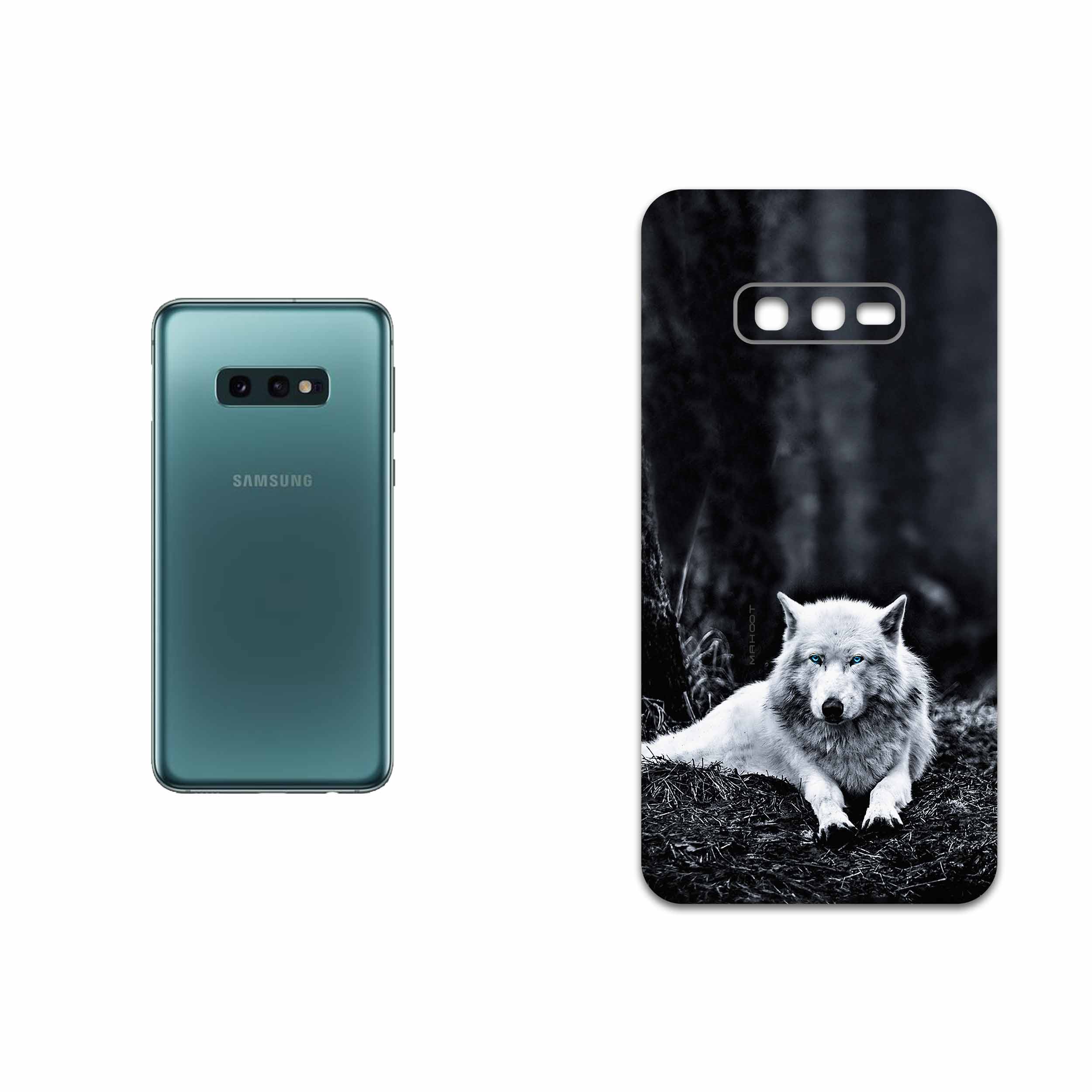 برچسب پوششی ماهوت مدل Dire Wolf مناسب برای گوشی موبایل سامسونگ Galaxy S10e
