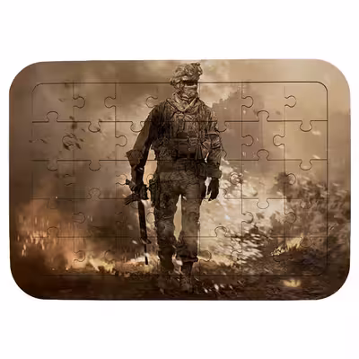 پازل 35 تکه مدل بازی کال آف دیوتی کد 64