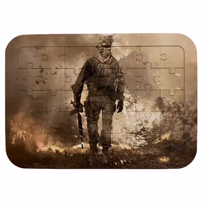 پازل 35 تکه مدل بازی کال آف دیوتی کد 64