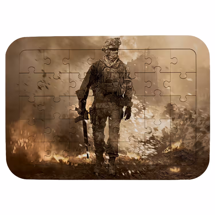 پازل 35 تکه مدل بازی کال آف دیوتی کد 64