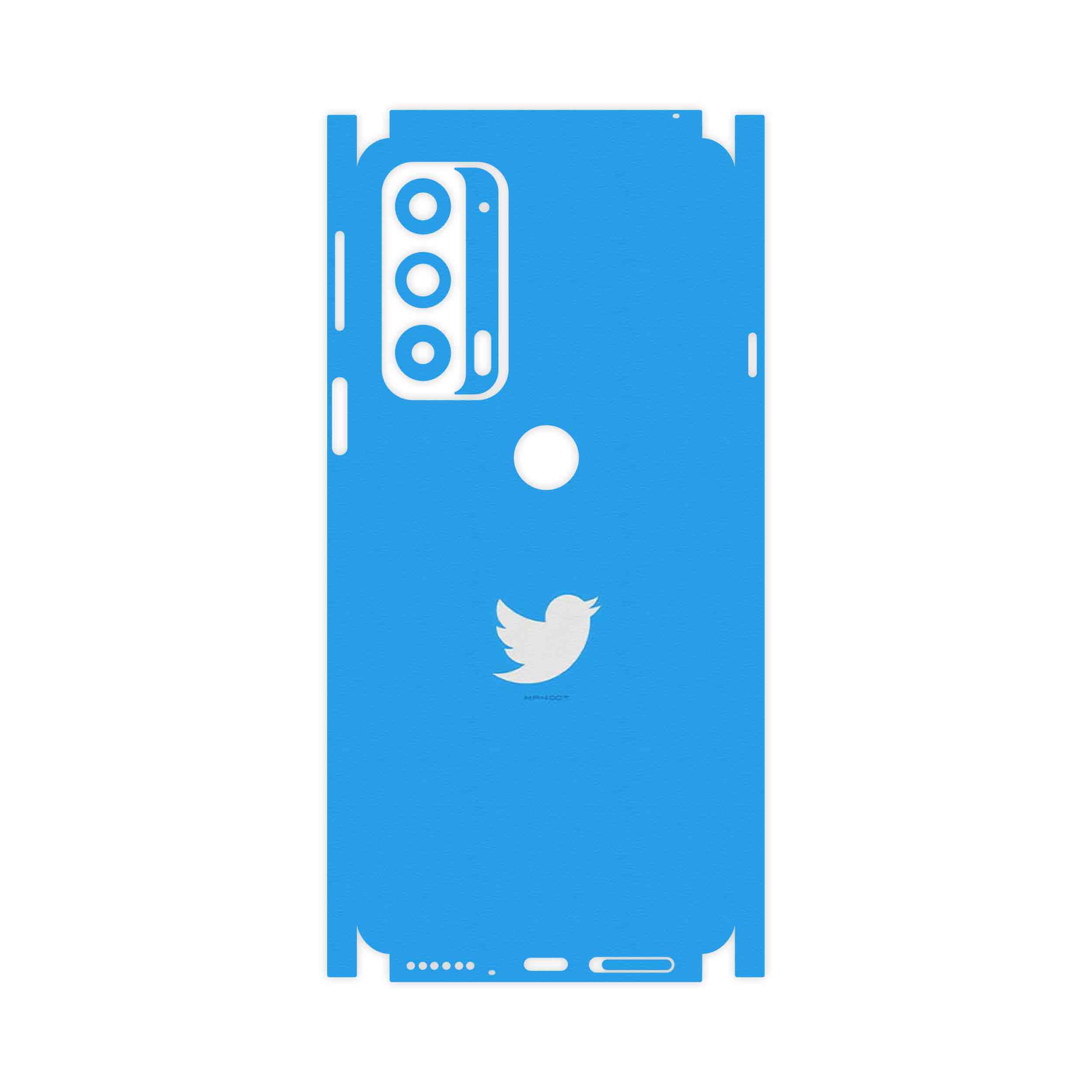 برچسب پوششی ماهوت مدل Tweeter-FullSkin مناسب برای گوشی موبایل موتورولا Edge 20