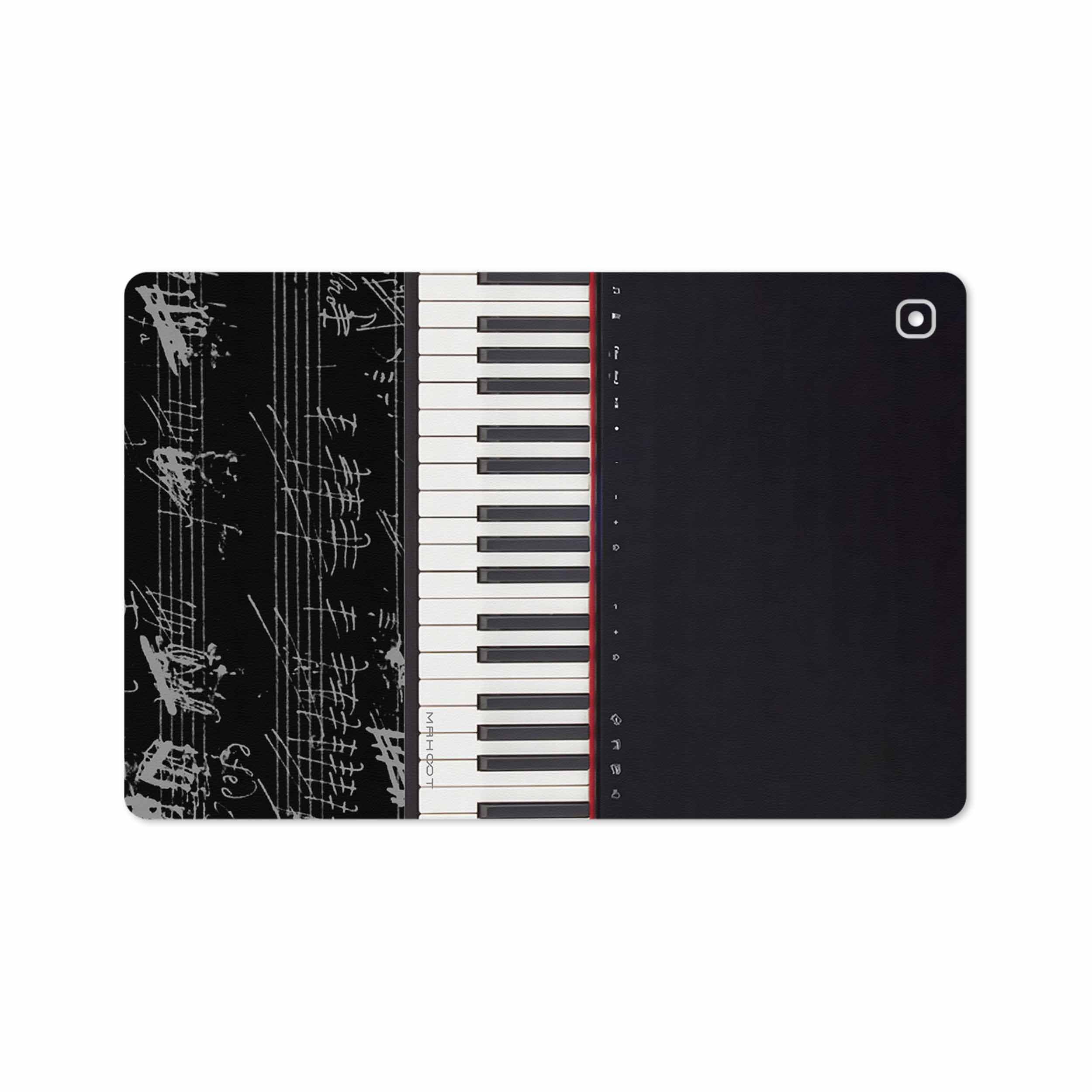 برچسب پوششی ماهوت مدل Piano-Instrument مناسب برای تبلت سامسونگ Galaxy Tab S5e 10.5 2019 T720
