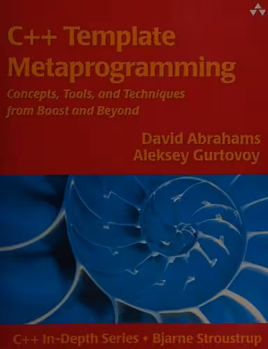 خرید و دانلود نسخه کامل کتاب C   template metaprogramming : concepts, tools, and techniques from boost and beyond