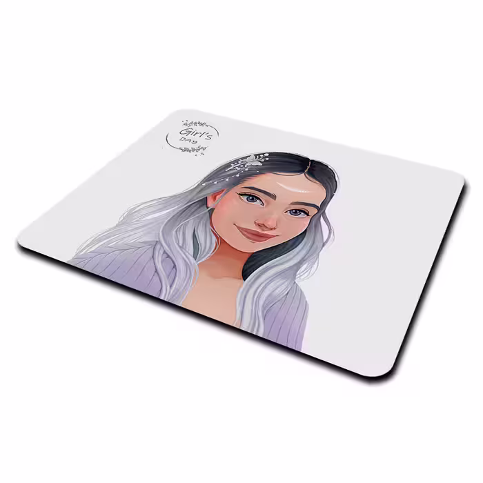 ماوس پد طرح روز دختر کد P100193