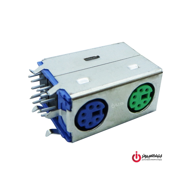 کانکتور تعمیری دوبل PS2 مادگی دوبل