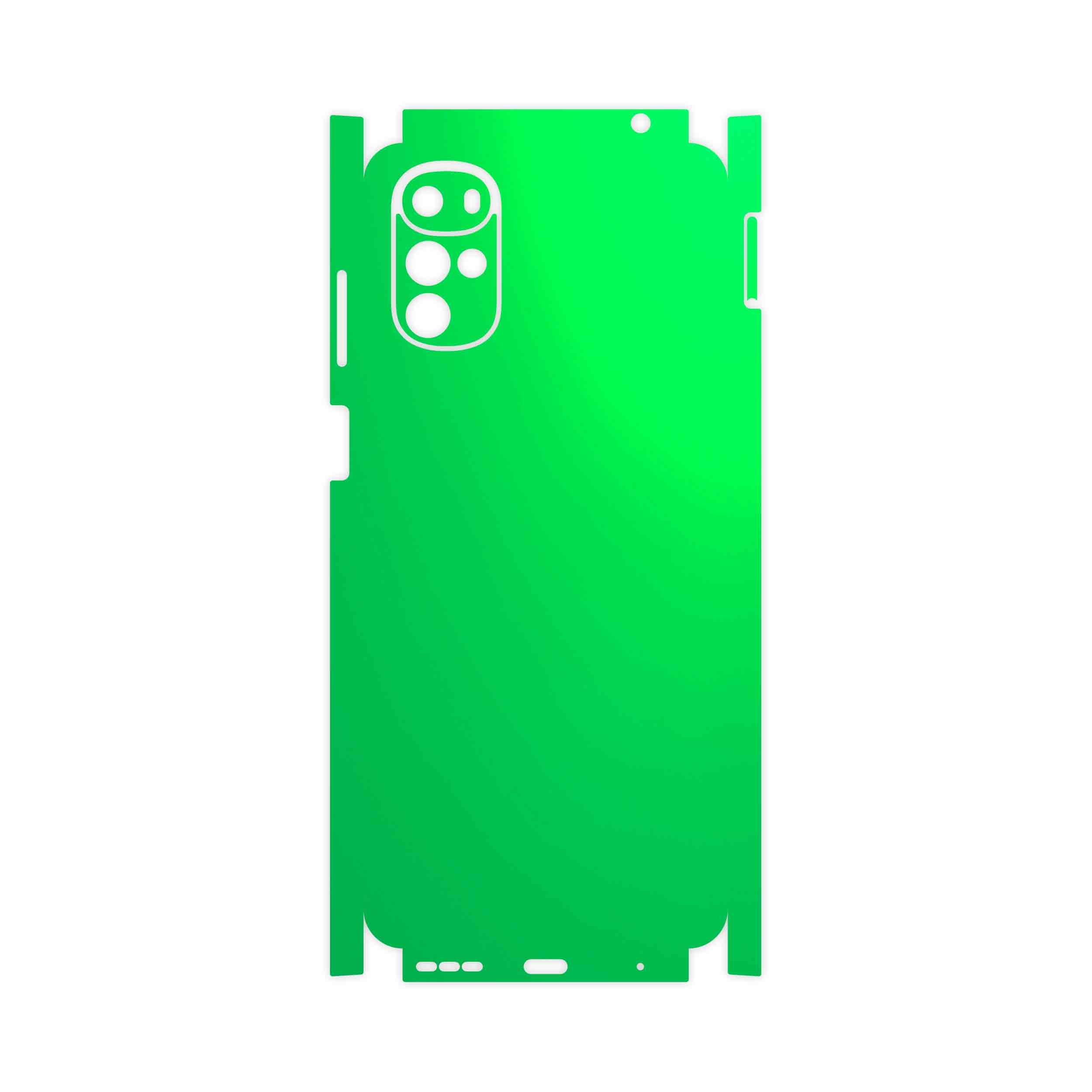 برچسب پوششی ماهوت مدل Matte-Green-FullSkin مناسب برای گوشی موبایل موتورولا Moto G22