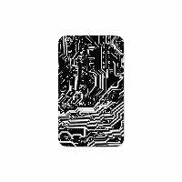 برچسب پوششی ماهوت مدل Black Printed Circuit Board مناسب برای تبلت سامسونگ Galaxy Tab 3 8.0 2013 T310