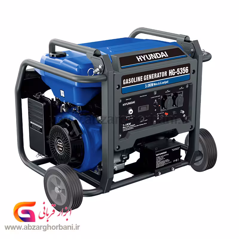 موتور برق دوچرخ 3 کیلووات هندلی و استارتی هیوندای مدل HG5356