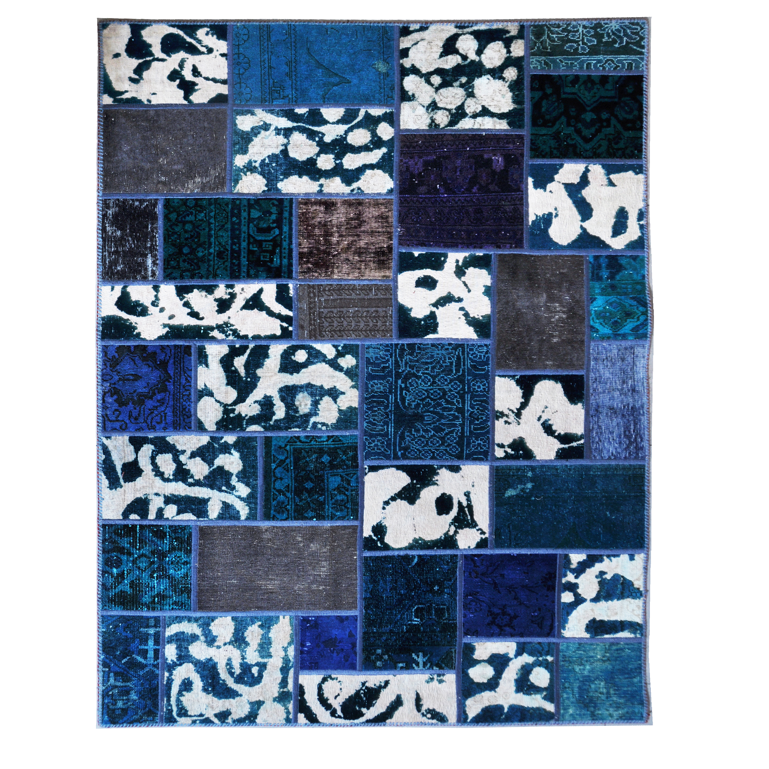 کلاژ فرش دستبافت چهار متری امیرخیز کد 106671