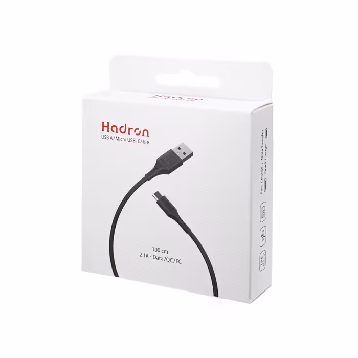 کابل USB به microUSB هادرون مدل HTC-A-U01 طول 1 متر