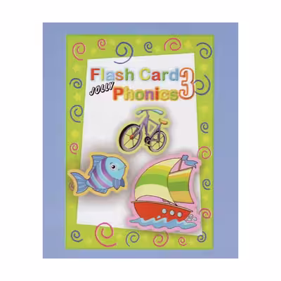 فلش کارت Jolly Phonics 3 اثر جمعی از نویسندگان انتشارات رهنما