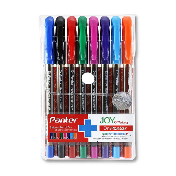 خودکار بسته ای 8رنگ پنتر