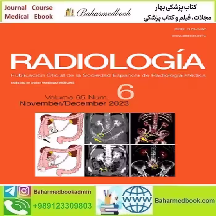 Radiología English Edition Volume 65 Issue 1 to 6 2023 TRU