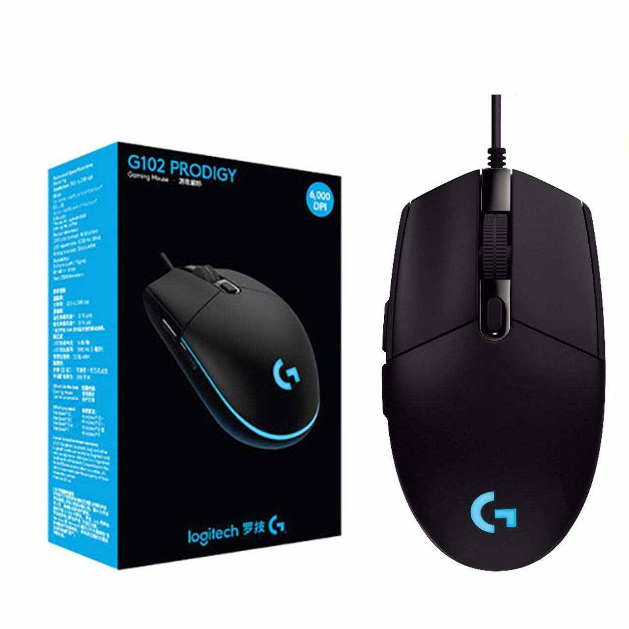 خرید ماوس Logitech G102 PRODIGY با بهترین قیمت