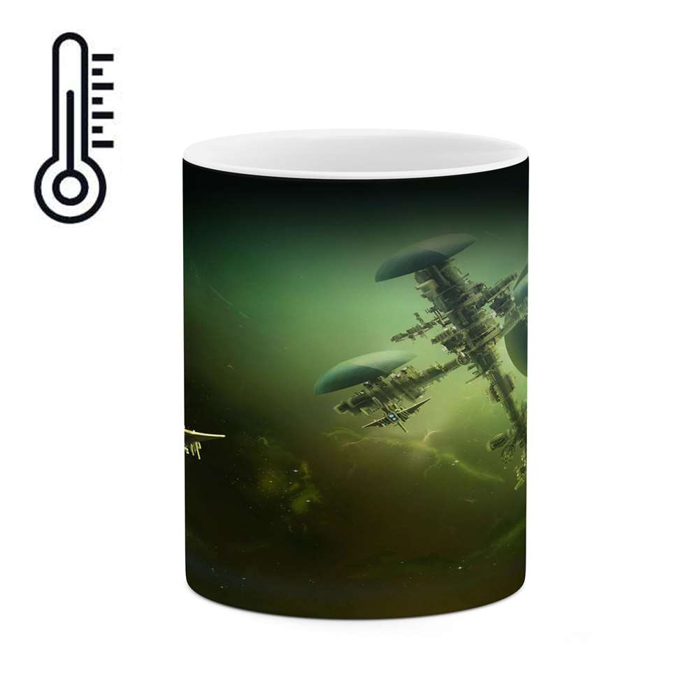 ماگ حرارتی کاکتی طرح فانتزی مدل mgh14051