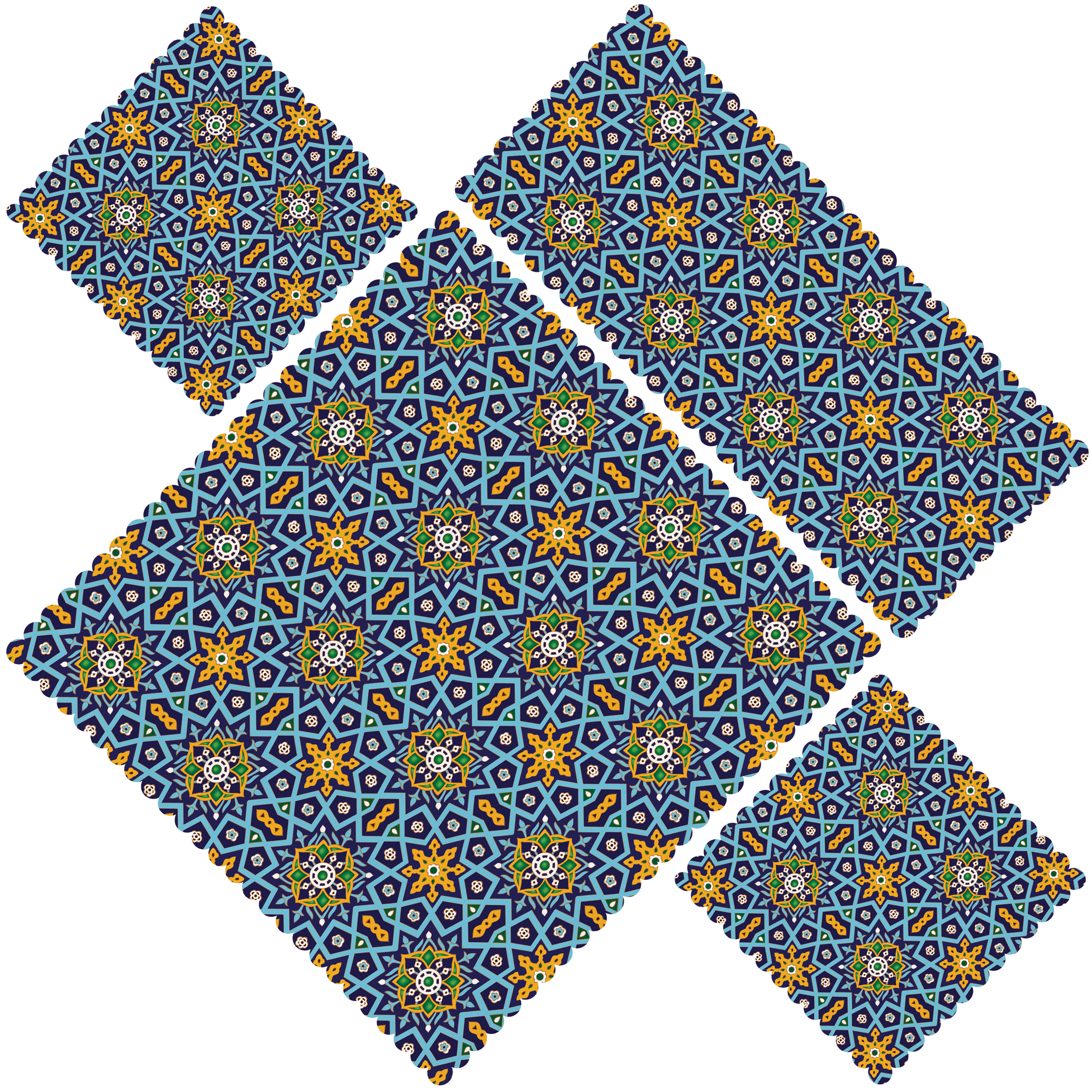 ست رومیزی 4 تکه مدل S31-42405