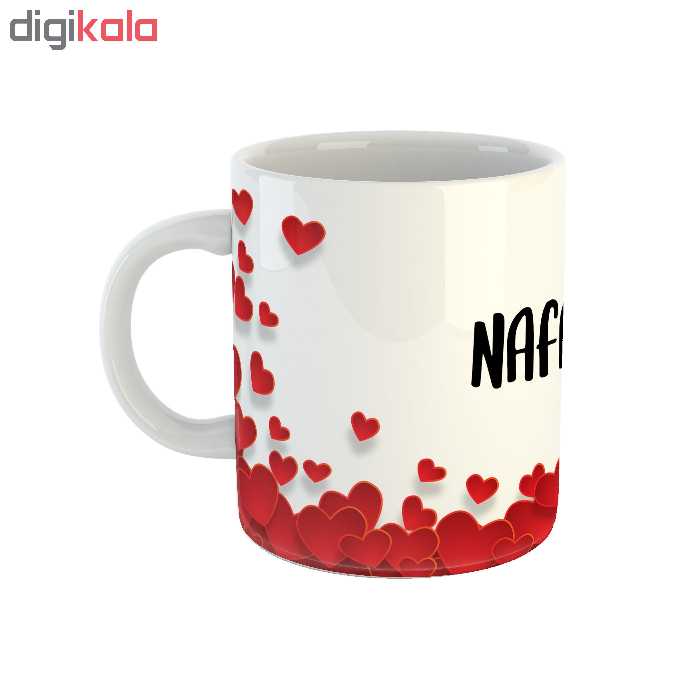 ماگ طرح قلب مدل نفس