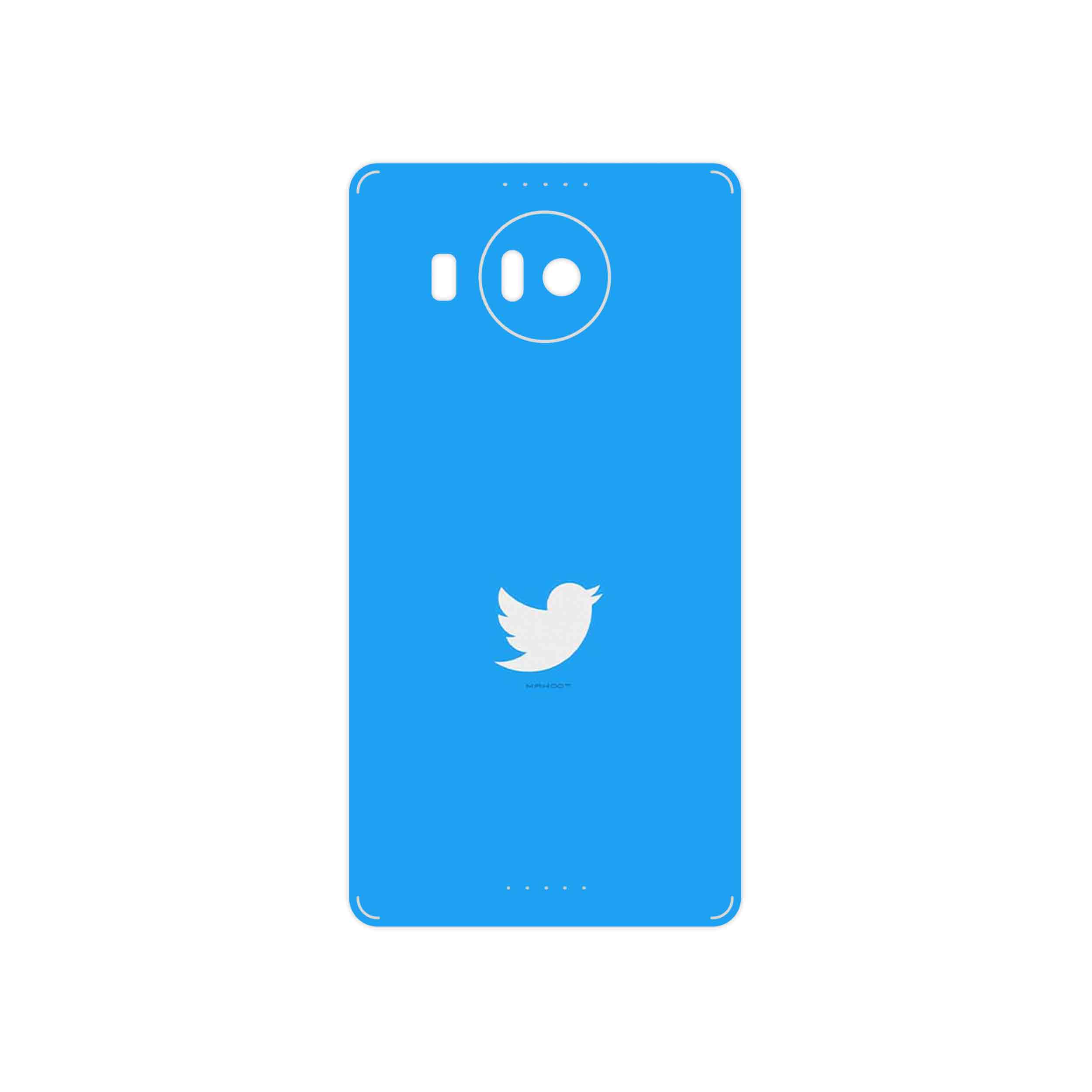 برچسب پوششی ماهوت مدل Tweeter مناسب برای گوشی موبایل مایکروسافت Lumia 950 XL