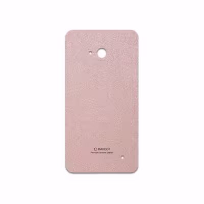 برچسب پوششی ماهوت مدل Rose Gold Leather مناسب برای گوشی موبایل مایکروسافت Lumia 640