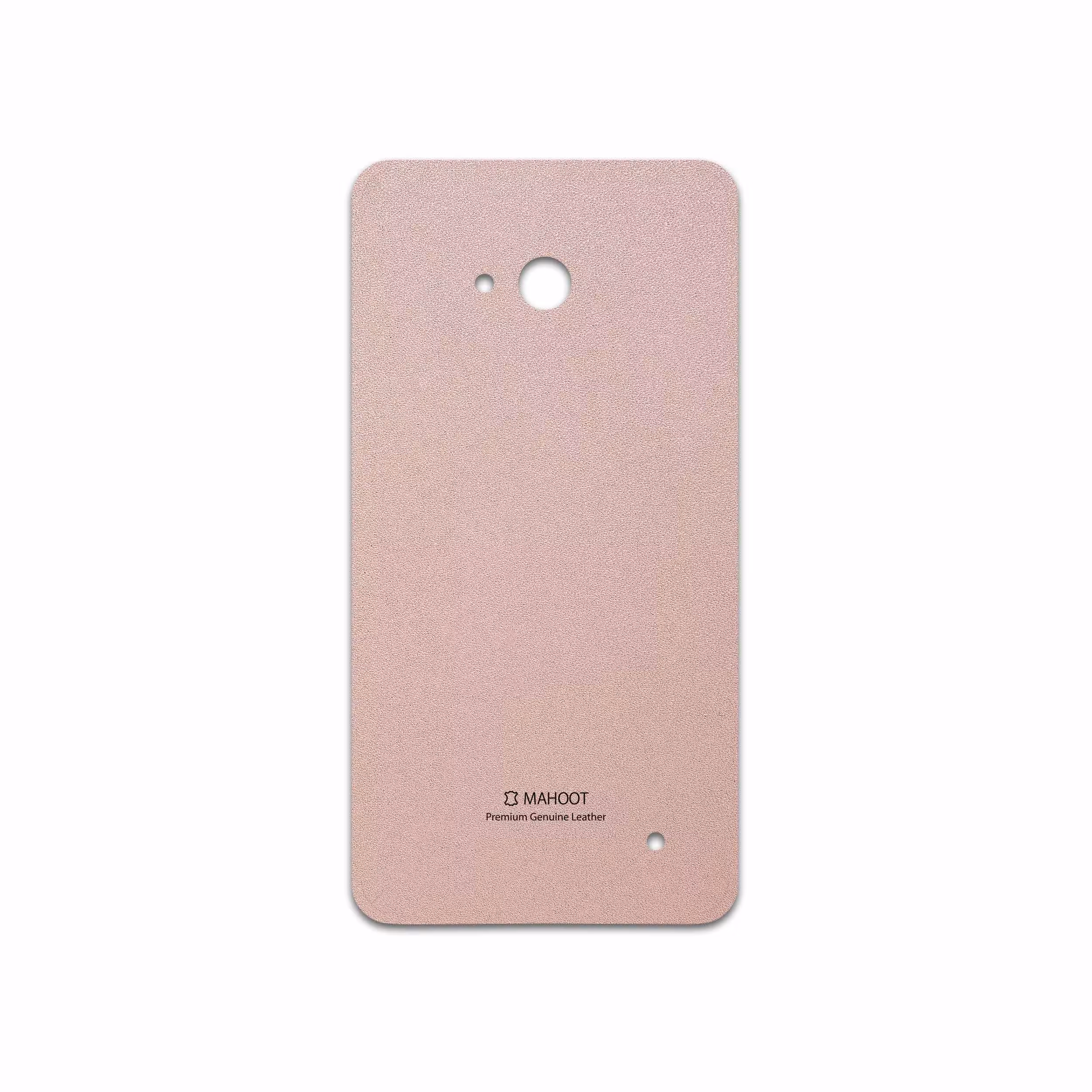 برچسب پوششی ماهوت مدل Rose Gold Leather مناسب برای گوشی موبایل مایکروسافت Lumia 640