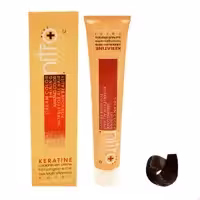 رنگ مو نیترو سری Keratine شماره 7 3 حجم 100 میلی لیتر رنگ بلوند زیتونی تیره