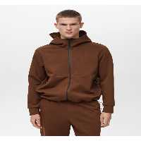 سویشرت نارنجی مردانه پیراهن کلاه ® اورجینال MANGO Man
