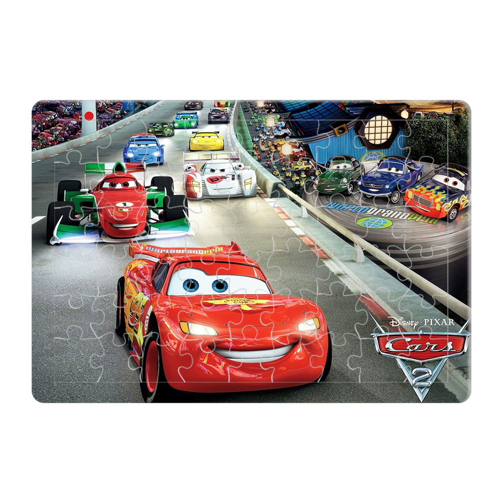 پازل 54 تکه طرح ماشین ها مدل P501