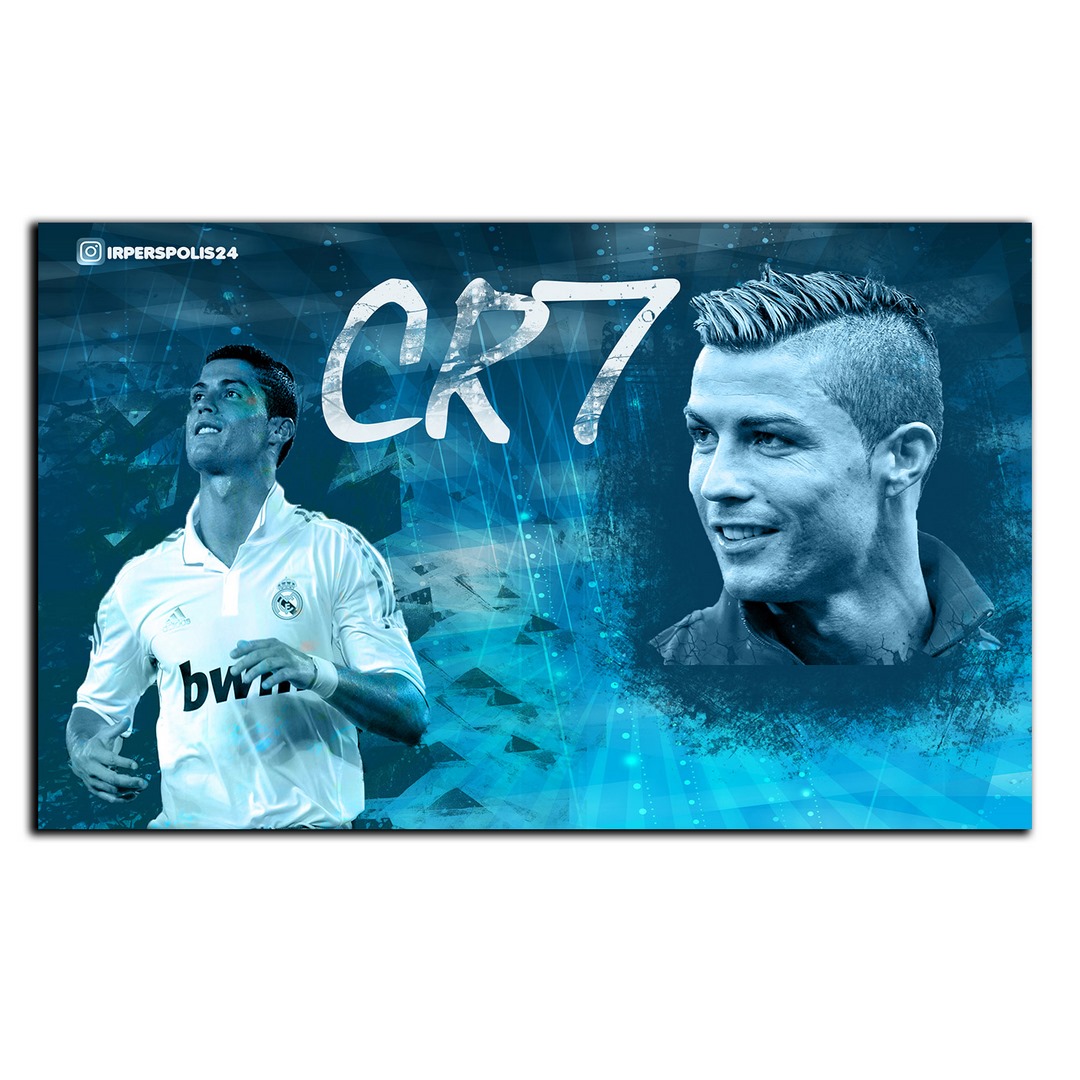 تابلو شاسی بکلیت طرح فوتبالیست کریستین رونالدو مدل SH-8805