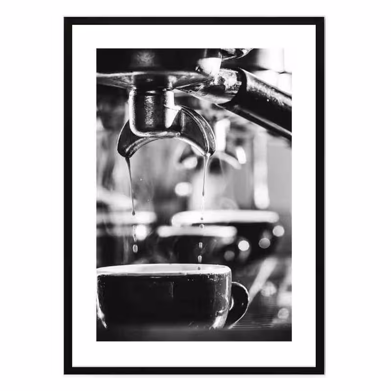 تابلو مدل Making coffee کد 248901870 | دنیای قاب