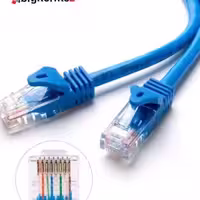 کابل شبکه CAT5 پارادایس به طول 2 متر