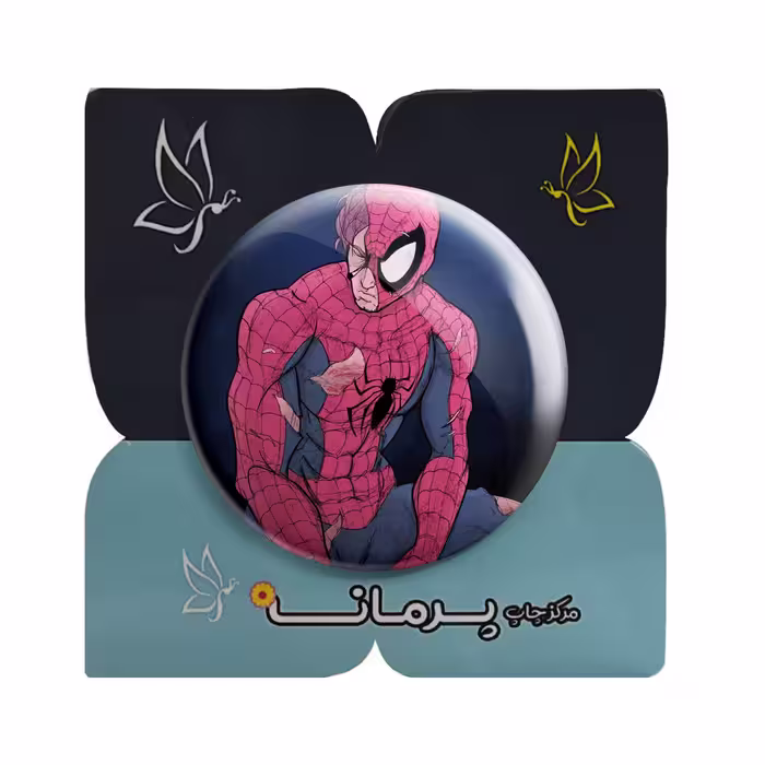 پیکسل پرمانه طرح مرد عنکبوتی کد pm.5051 
