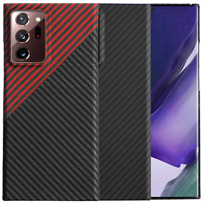 قاب فیبر کربن گوشی Samsung Galaxy Note 20 Ultra مدل Skin از برند Berlia