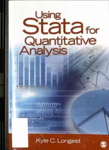 خرید و دانلود نسخه کامل کتاب Using Stata for Quantitative Analysis