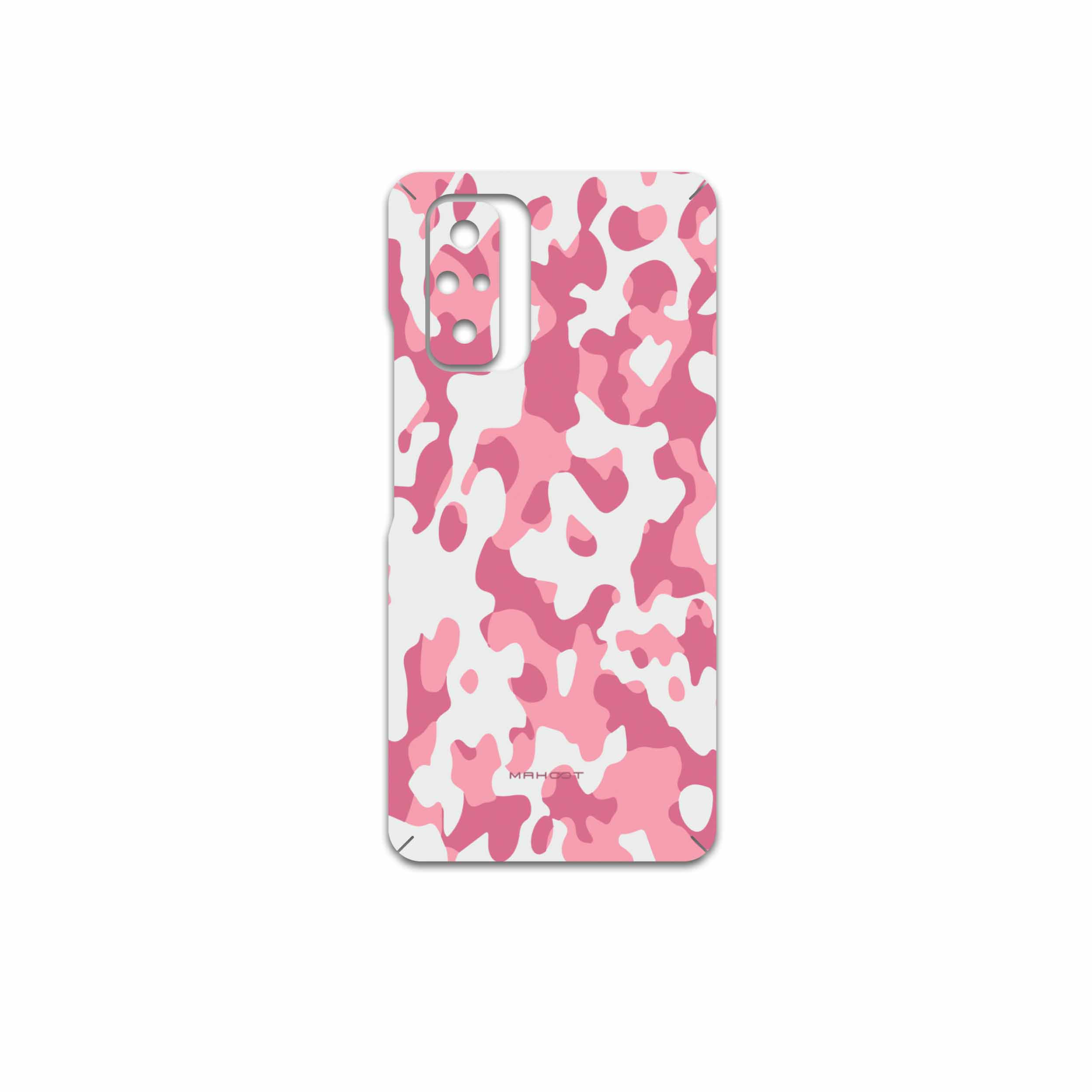 برچسب پوششی ماهوت مدل Army-Pink مناسب برای گوشی موبایل شیائومی Redmi Note 10 Pro