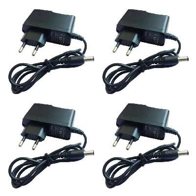 آداپتور 12 ولت 1 آمپر مدل HC-121000 بسته 4 عددی