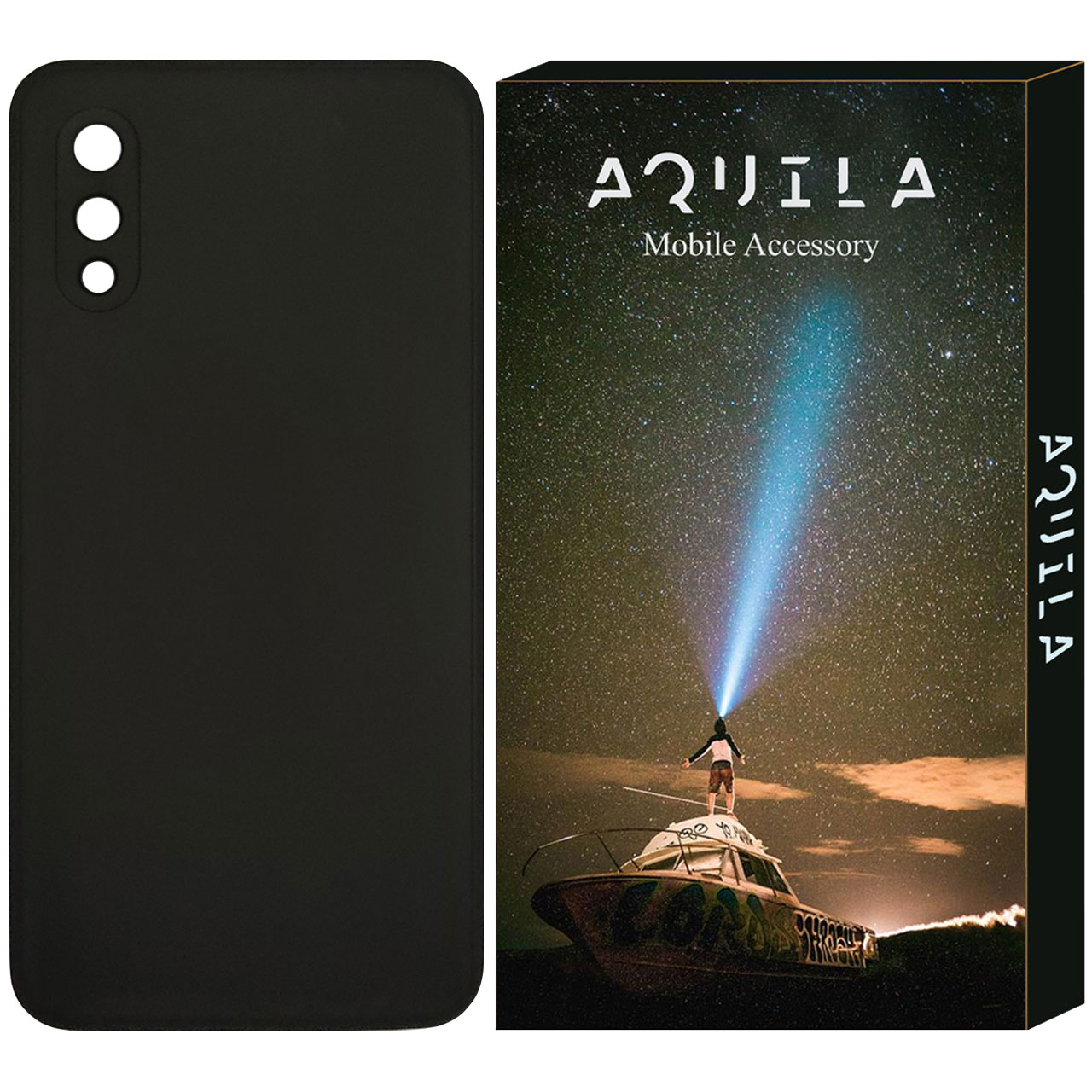 کاور آکوییلا مدل KSH مناسب برای گوشی موبایل سامسونگ Galaxy A02