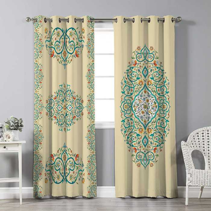 پرده نیروانا مدل pm2142 سایز 280 × 140 سانتی متر