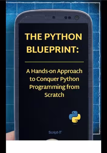 خرید و دانلود نسخه کامل کتاب The Python Blueprint: A Hands-on Approach to Conquer Python Programming from Scratch