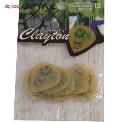 پیک گیتار الکتریک کلایتون مدل Mini Spike 0.72 میلیمتری بسته دوازده عددی