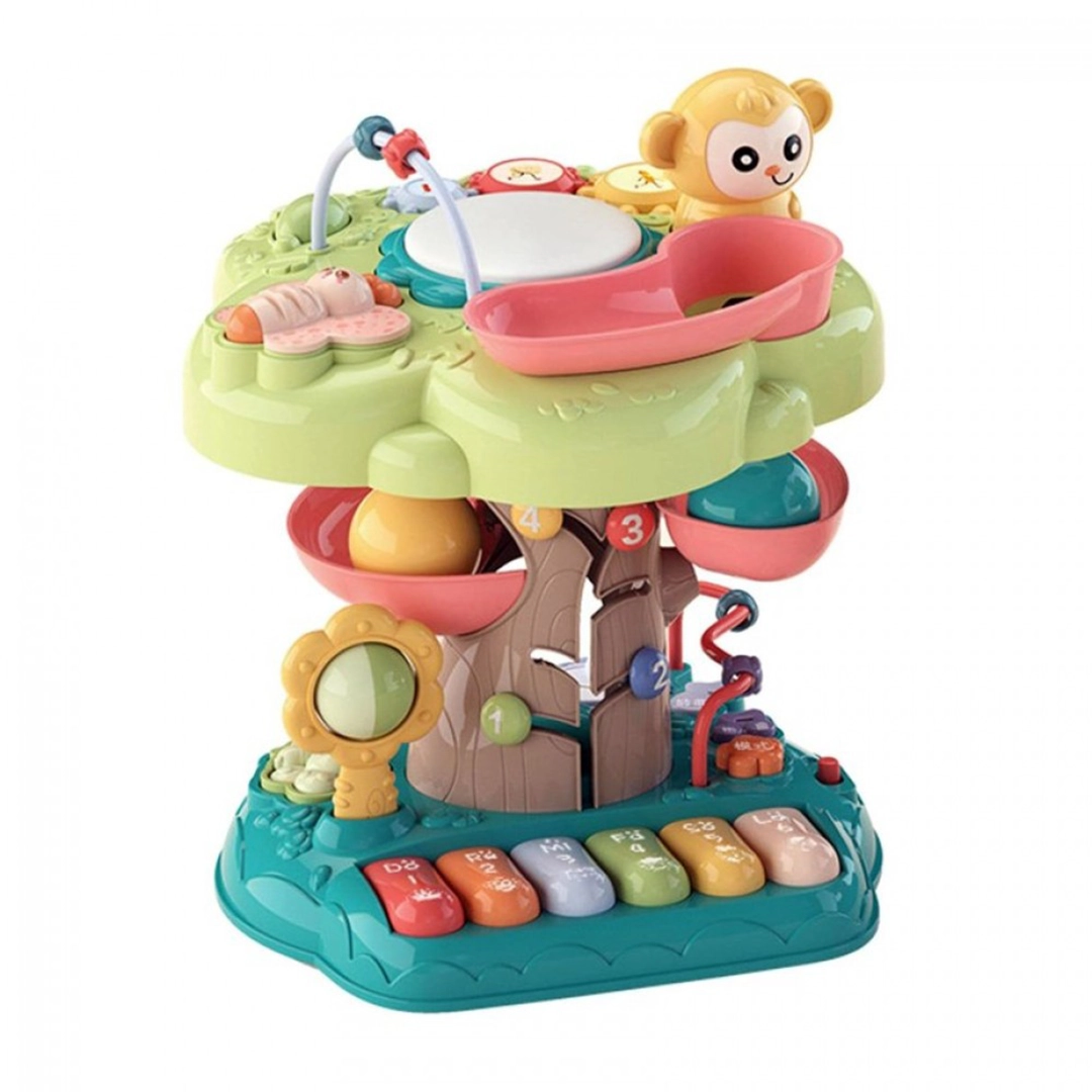 اسباب بازی میمون و درخت موزیکال کد YL605