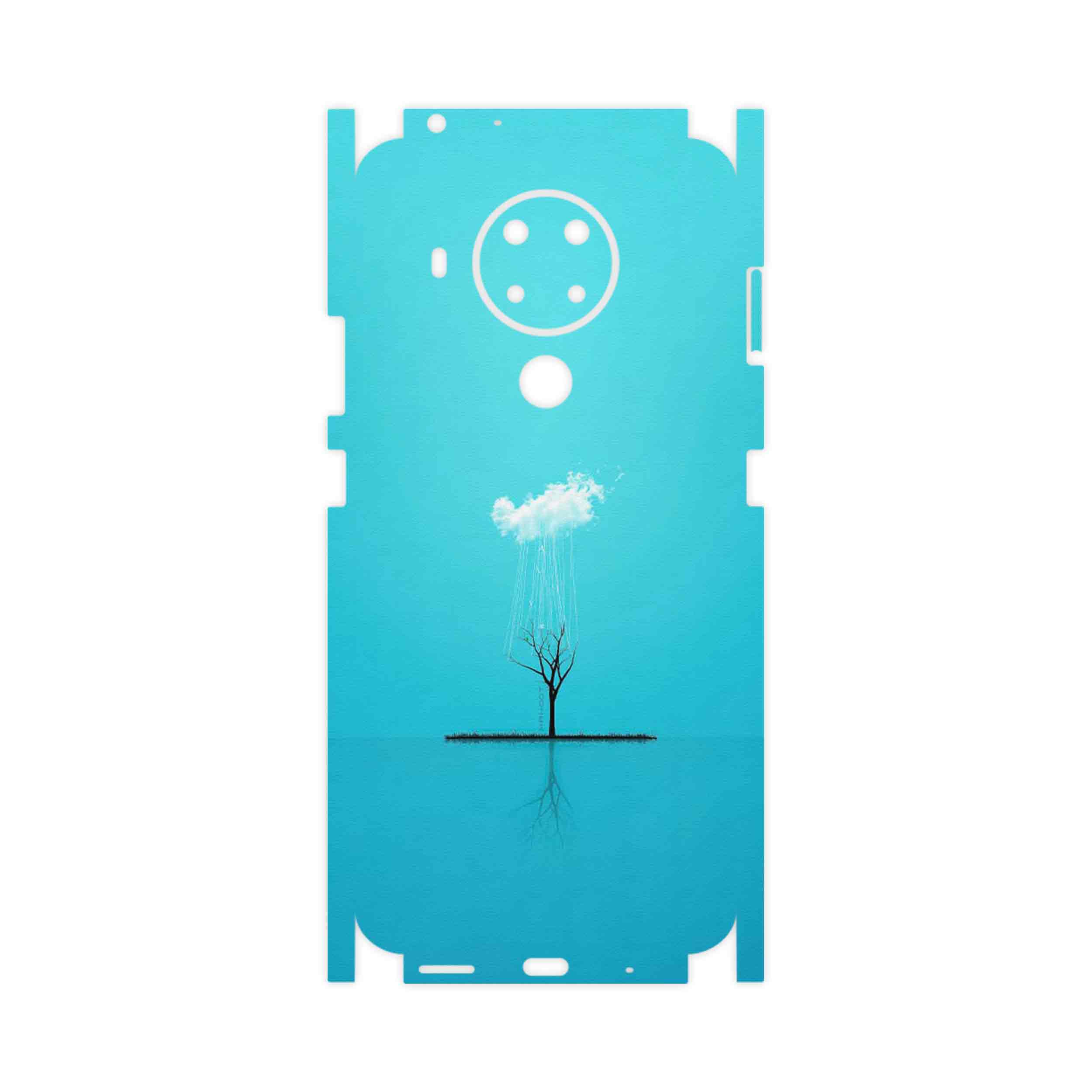 برچسب پوششی ماهوت مدل Minimal Tree-FullSkin مناسب برای گوشی موبایل نوکیا 5.4