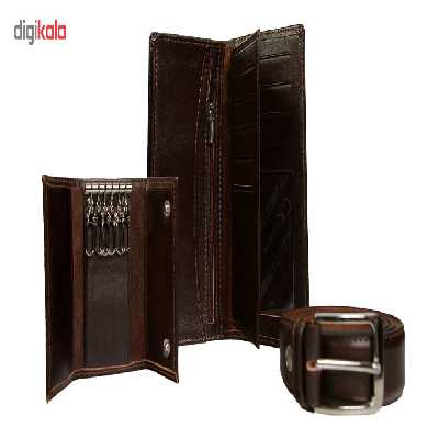 ست هدیه چرم زانکو کد 3040