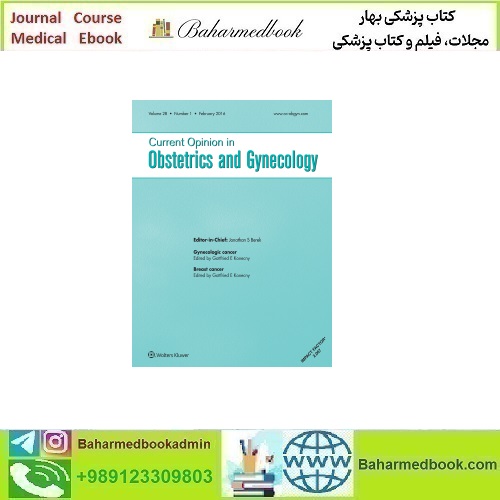 Current Opinion in Obstetrics & Gynecology 2021-2024 Full