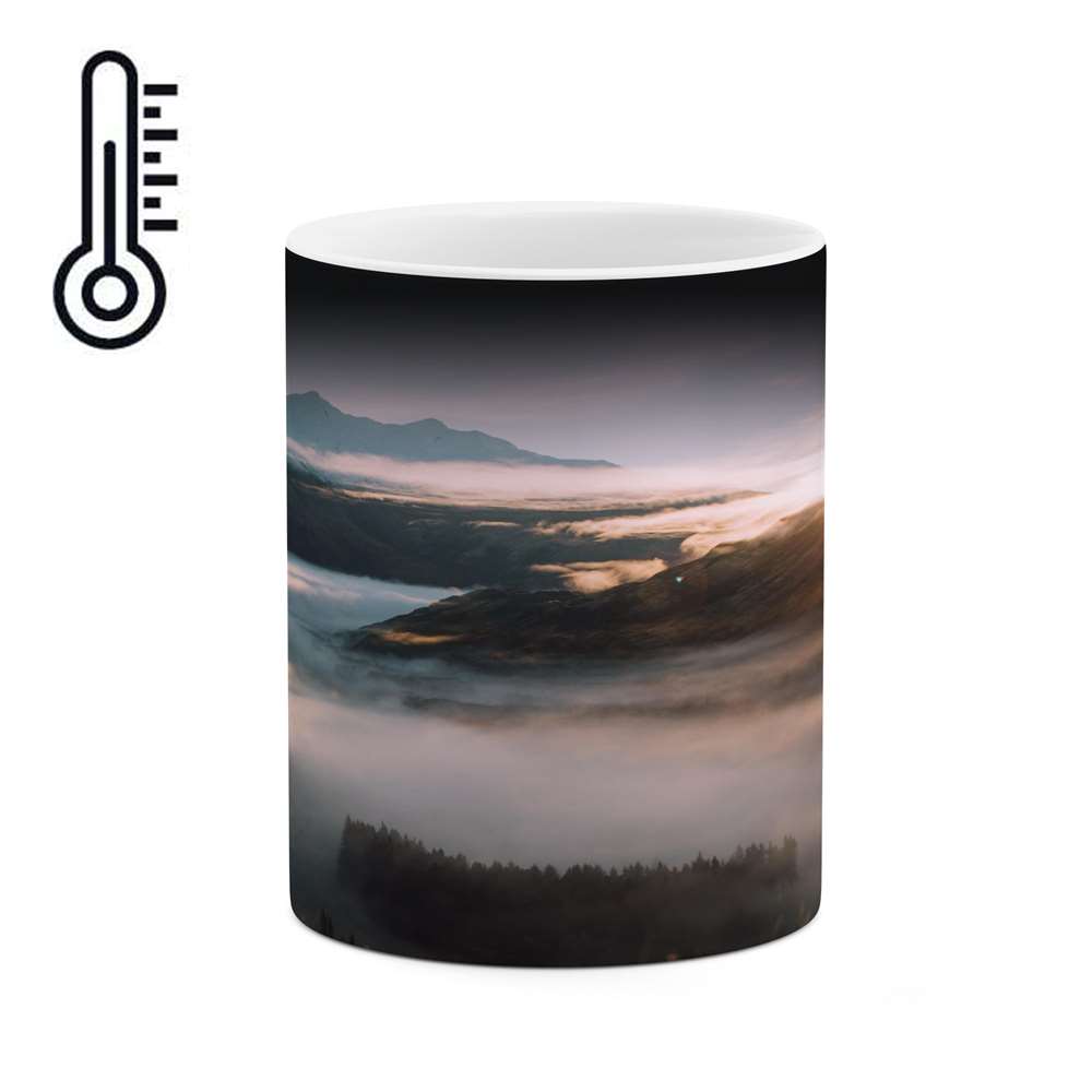 ماگ حرارتی کاکتی طرح منظره مدل mgh14510