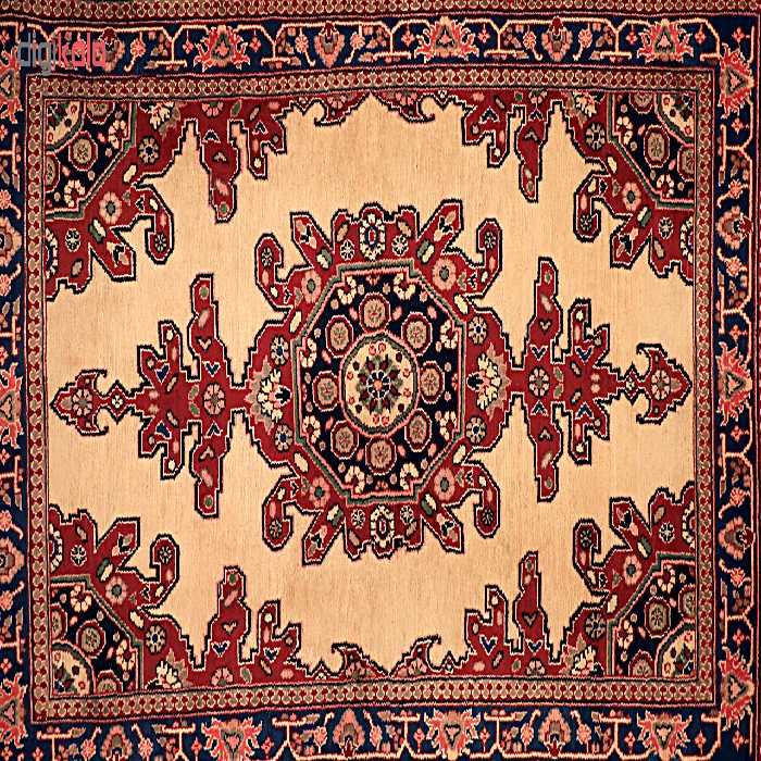 فرش دستباف دو متری گالری نور کد H1886	